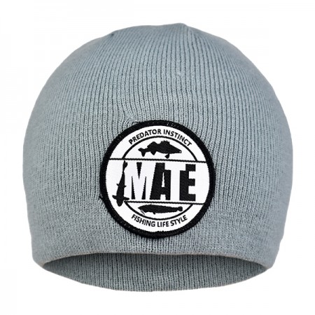 Mate Beanie Gray With Patch