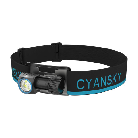 Cyansky lampa za glavu HS3R