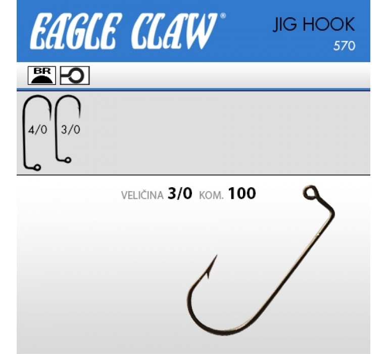 Eagle Claw jig udica 570