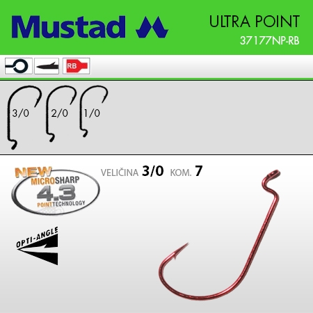Mustad 37177NP-RB